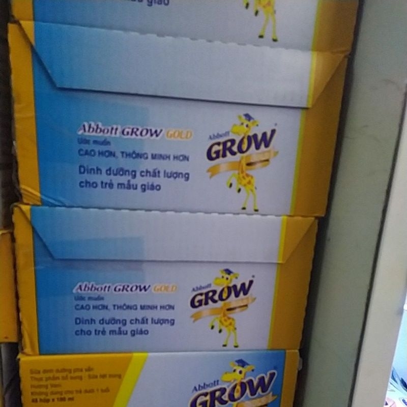 THÙNG 48HỘP ABBOTT GROW GOLD 180ML