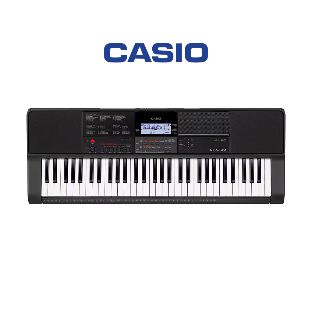 Đàn Organ điện tử, Portable Keyboard - Casio CT-X700  - Nguồn âm thanh AiX, bàn phím chạm nhạy