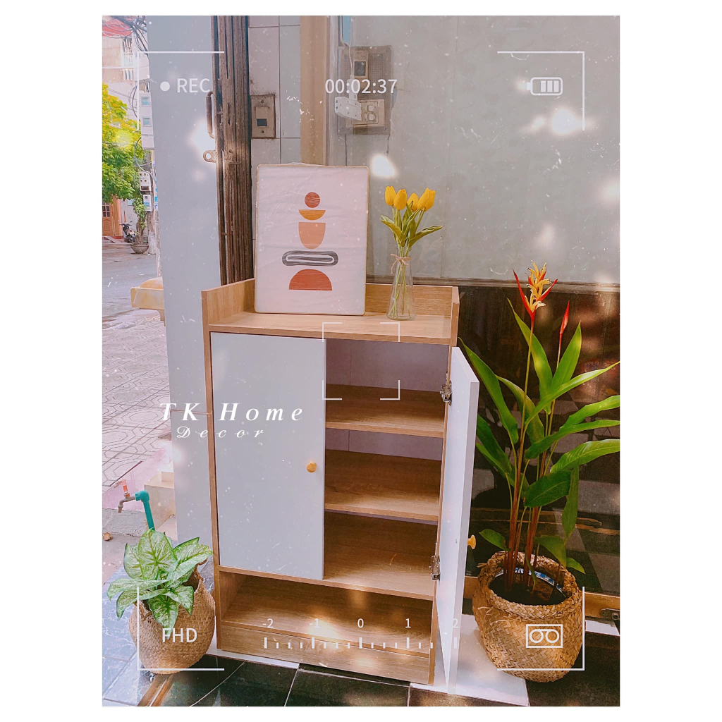 Tủ giày thông minh, tủ giày gỗ hiện đại cao cấp thương hiệu ROMAN - GP108