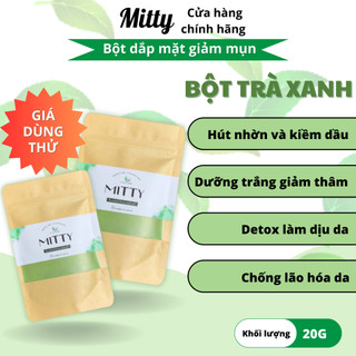 Bột Trà Xanh Nguyên Chất Mitty