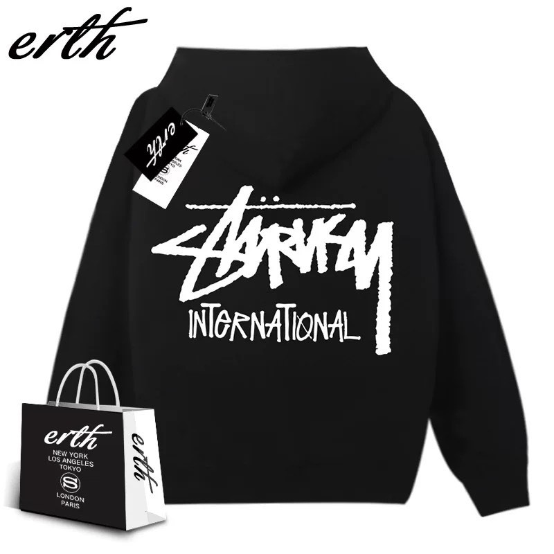 Áo Hoodie STUSSY Nam Nữ Unisex Form Rộng, Áo Nỉ Nam Nữ Chất Liệu Nỉ Bông Phong Cách Hàn Quốc | BigBuy360 - bigbuy360.vn