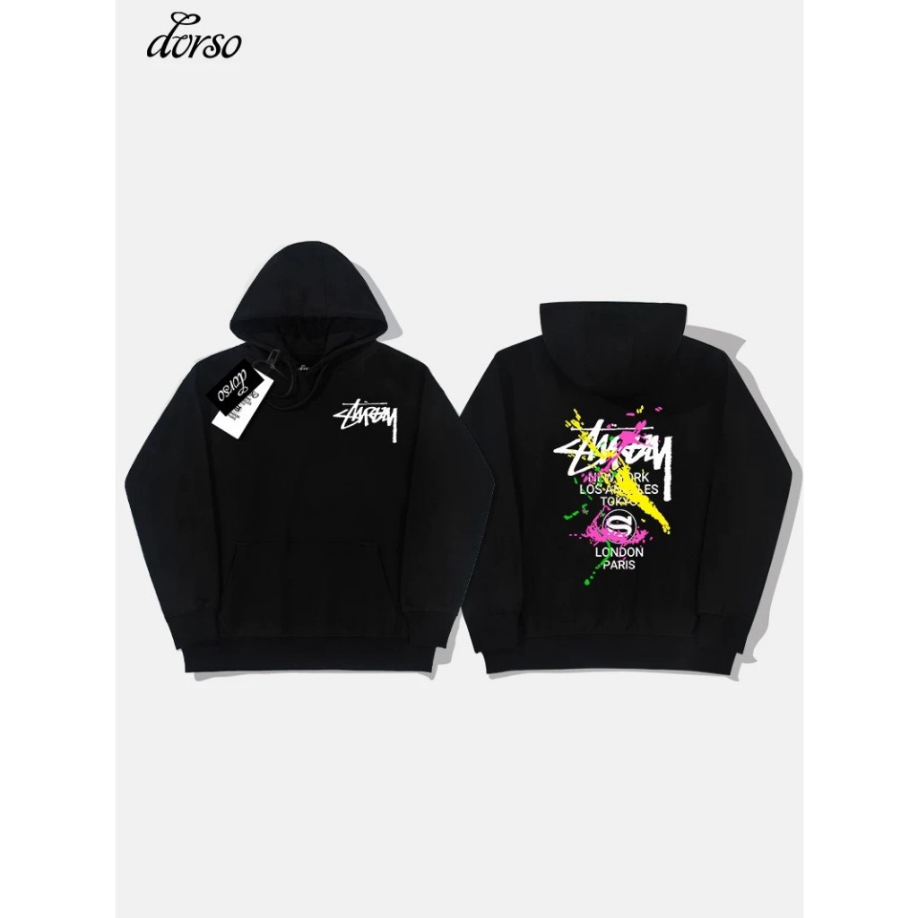 Áo Hoodie STUSSY Nam Nữ Unisex Form Rộng, Áo Nỉ Nam Nữ Chất Liệu Nỉ Bông Phong Cách Hàn Quốc | BigBuy360 - bigbuy360.vn