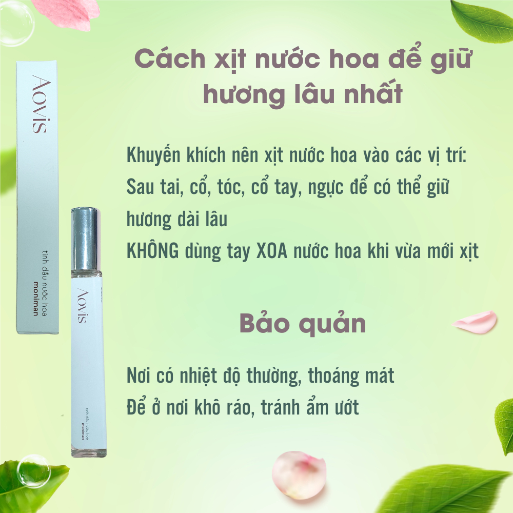 Nước hoa nam Mộc Nhiên Hương 10ml thơm lâu nam tính cuốn hút giúp bạn tự tin tỏa sáng suốt ngày dài