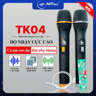 Bộ micro kèm bo mạch cho loa kéo - chuyển sử dụng cho loa kéo bị hỏng micro, thiếu micro