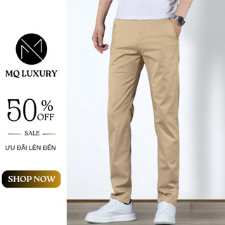 Quần Tây Kaki - JG2 Hàng Cao Cấp Đứng Form, Quần Âu Kaki Nam Mềm Sau Khi Giặt MQ LUXURY 79