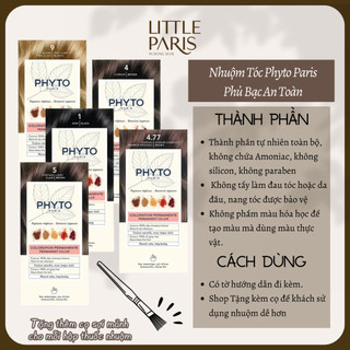 Nhuộm Tóc Phyto Paris Coloration Phyto Pháp Kit Nhuộm Kèm Hướng Dẫn
