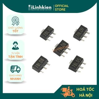 Ic nguồn 78l05 /78l06/78l08/78l09/78l10/78l12/78l15 sot-89 mylinhkien