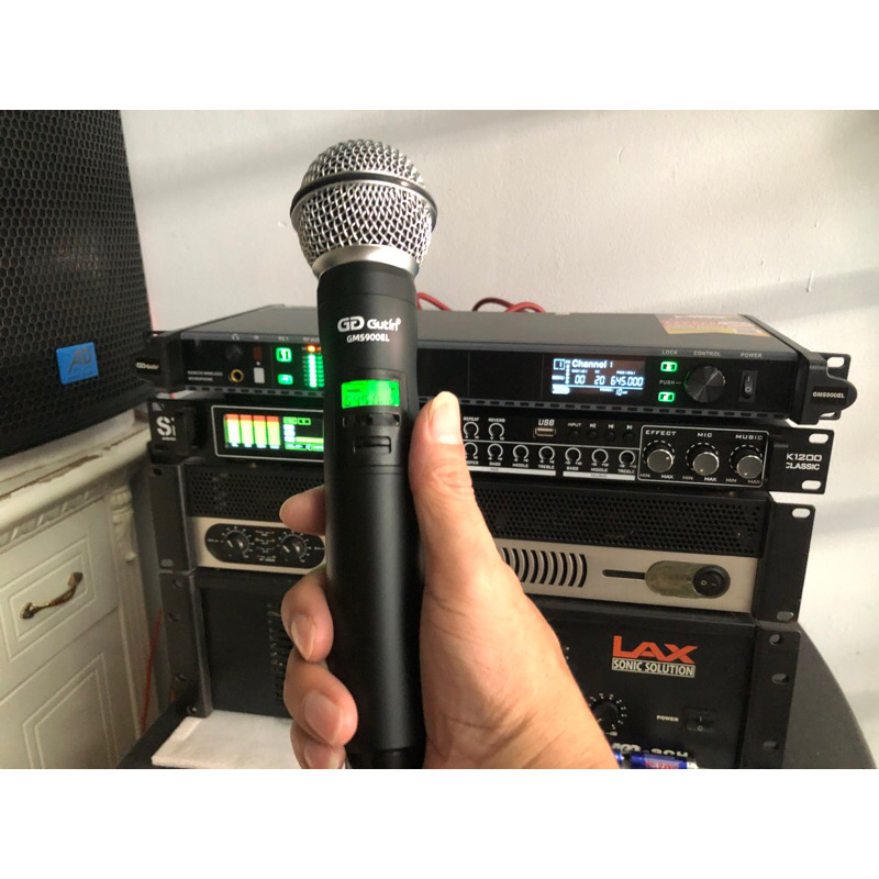 Micro không dây cao cấp GUTIN GMS-900E  LITE