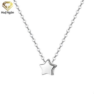 Dây chuyền bạc Ý 925 Huệ Ngân - Ngôi sao may mắn PP1508