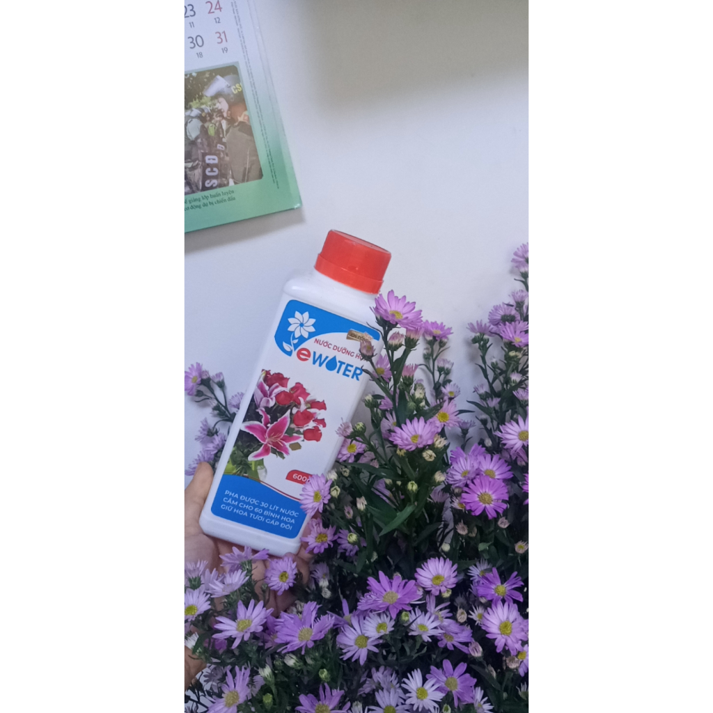 NƯỚC DƯỠNG HOA TƯƠI EWATER 600ML