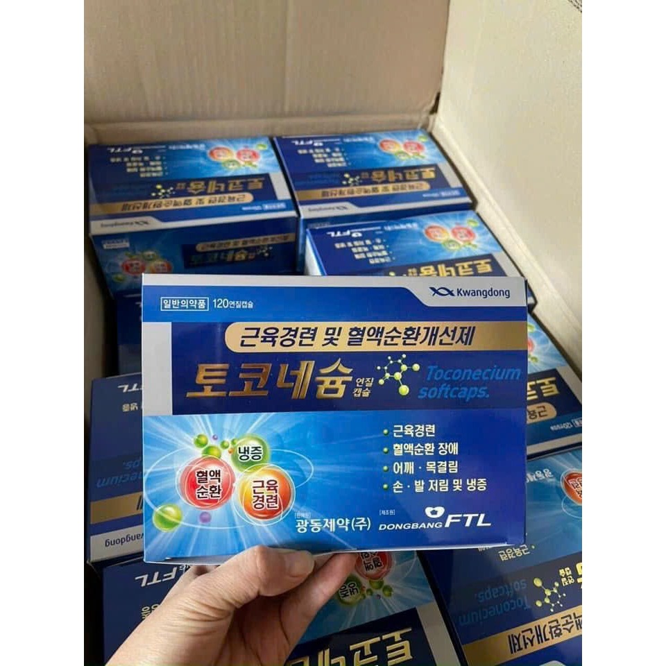 Viên Uống Giảm Tê Bì Chân Tay Kwangdong Hàn Quốc Hộp 120 Viên