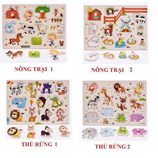 Bảng học núm gỗ