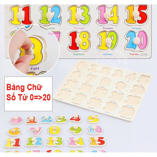 Bảng học núm gỗ