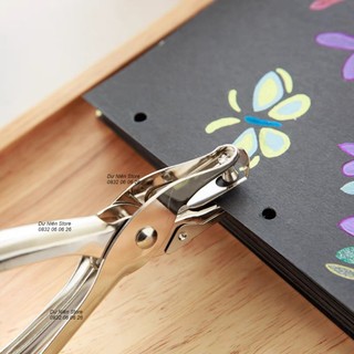 Kìm bấm đục lỗ giấy làm scrapbook/ kềm bấm lỗ tròn.
