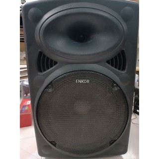 Loa kéo bluetooth karaoke enkor l1218k đen 16w không mic