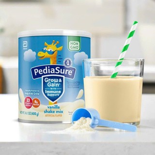 Date 2024 hộp sữa bột pediasure vanilla 400g - mỹ