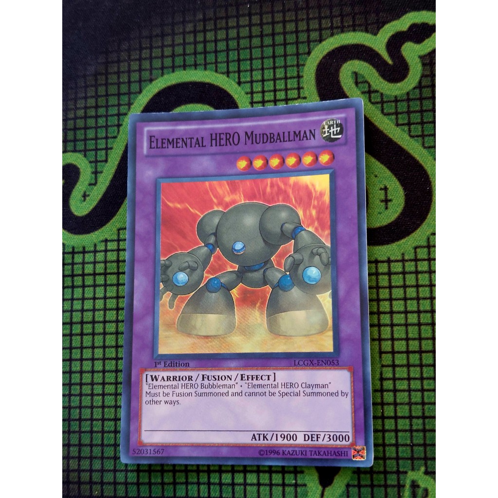 Thẻ Bài Mint90 Yugioh Monster Elemental Hero Mudballman