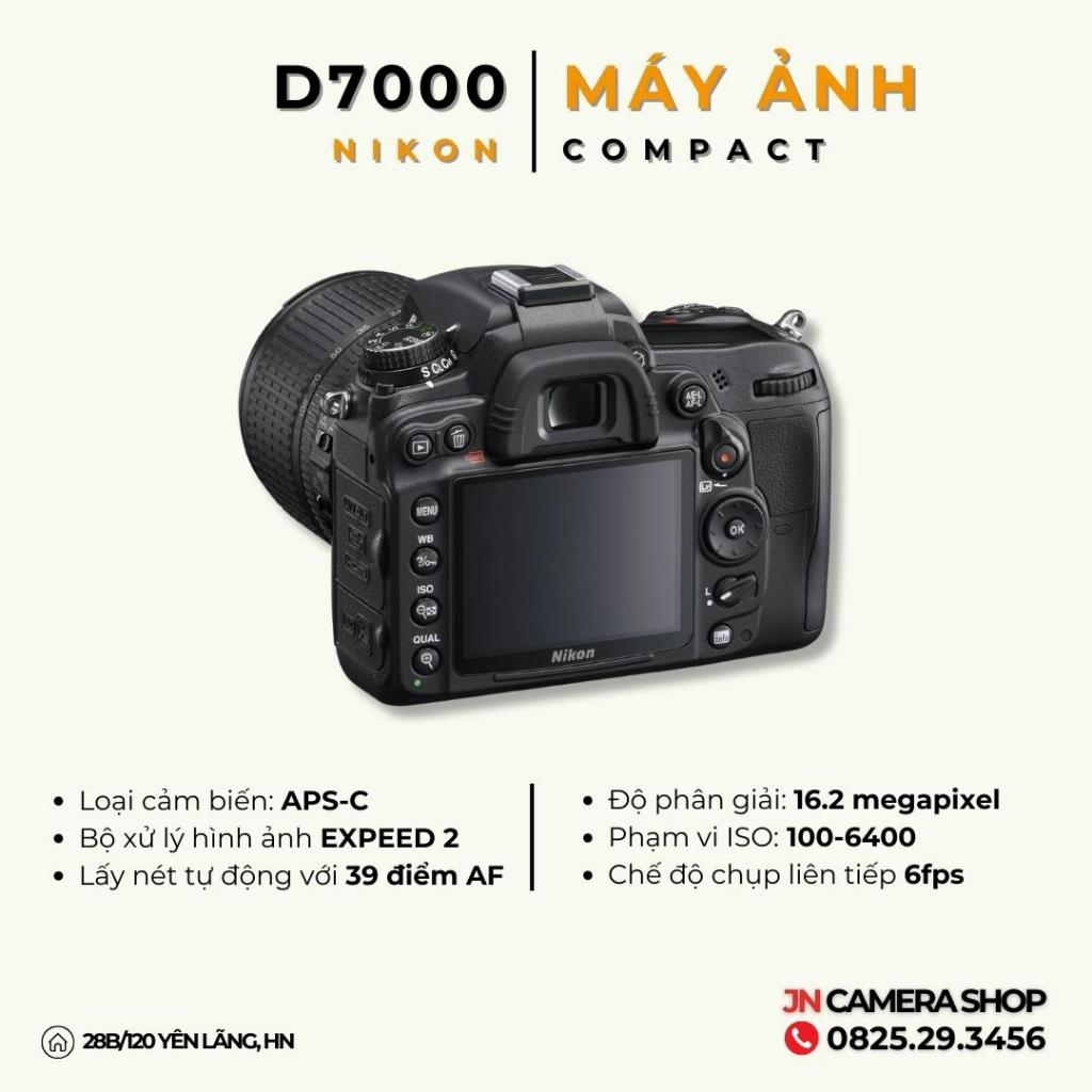 Bộ máy ảnh Nikon D7000 kèm Ống Kính
