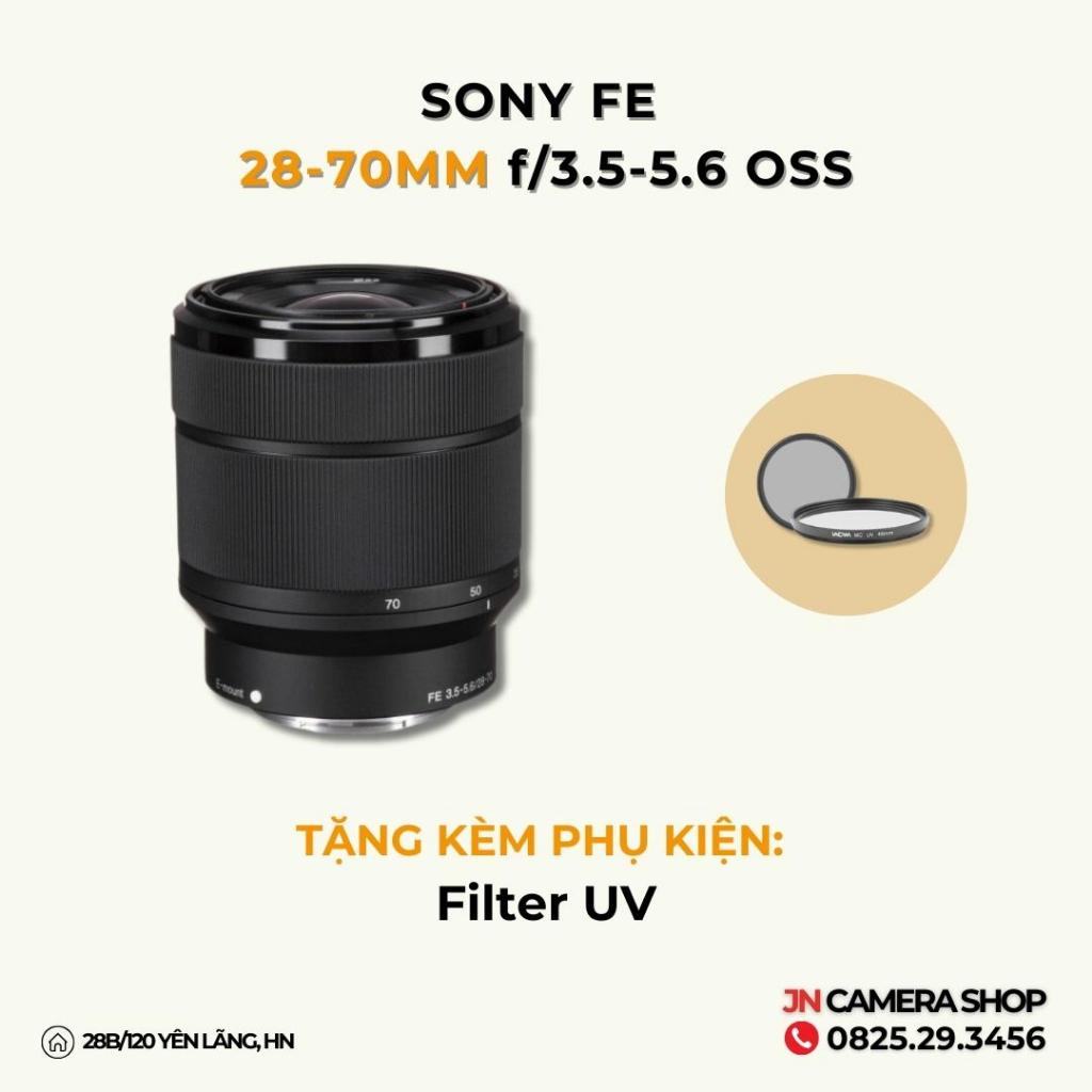 Ống kính máy ảnh Sony FE 28-70mm F3.5-5.6 OSS đa dụng giá rẻ cho máy ảnh Sony E FullFrame