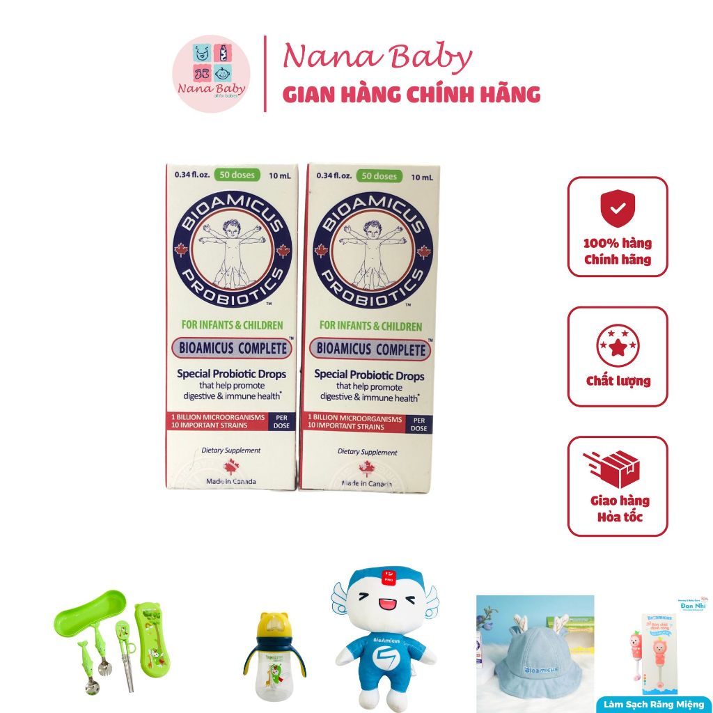Men vi sinh 10 chủng BioAmicus Complete- 08/2026
