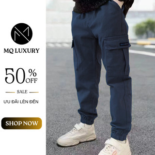 Quần kaki trẻ em M2, chất kaki gió, co giãn tốt, vận động thoải mái MQ LUXURY 79