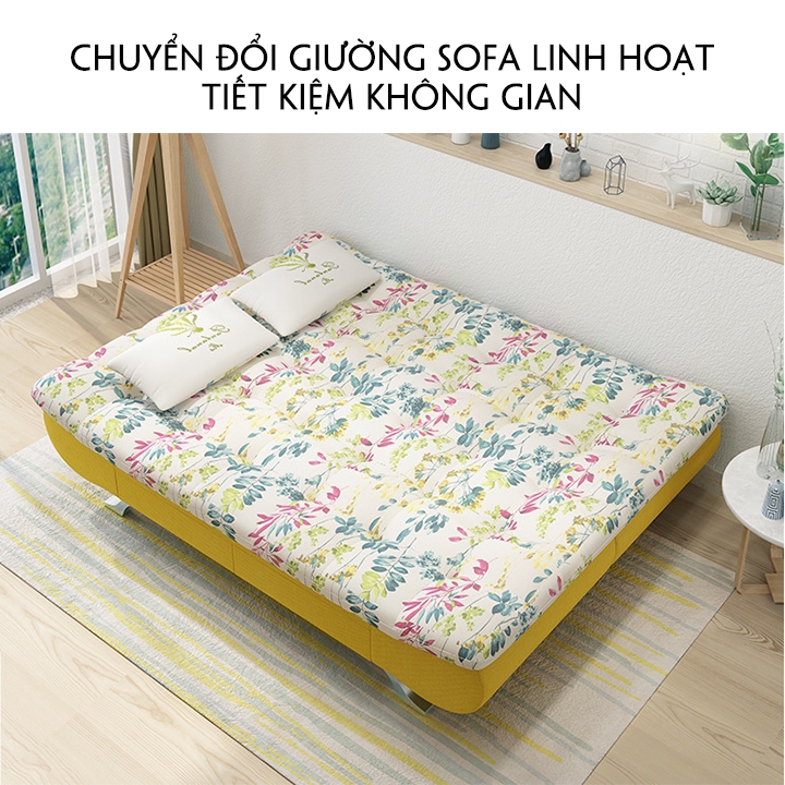 Ghế Sofa Bed Đa Năng Ngăn Chứa Đồ Tiện Lợi - Sofa Bed Family Happy Điều  Thoải Mái Kích Thước 186x118x27cm