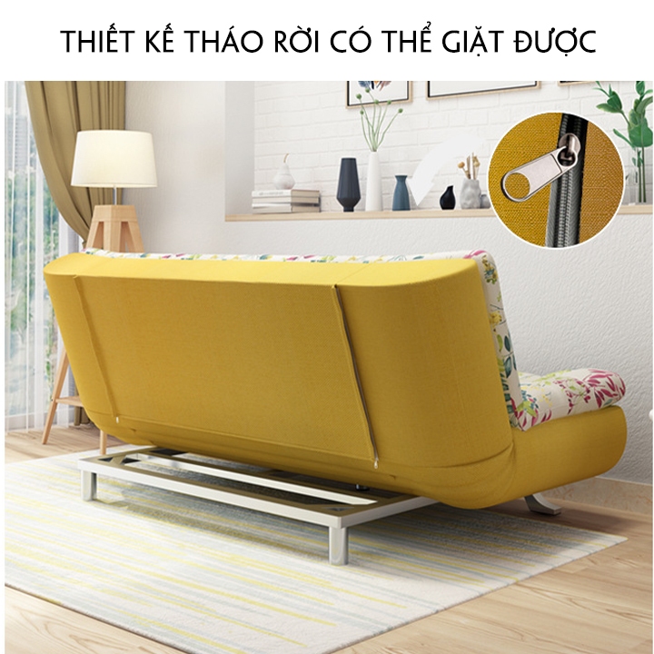 Ghế Sofa Bed Đa Năng Ngăn Chứa Đồ Tiện Lợi - Sofa Bed Family Happy Điều  Thoải Mái Kích Thước 186x118x27cm