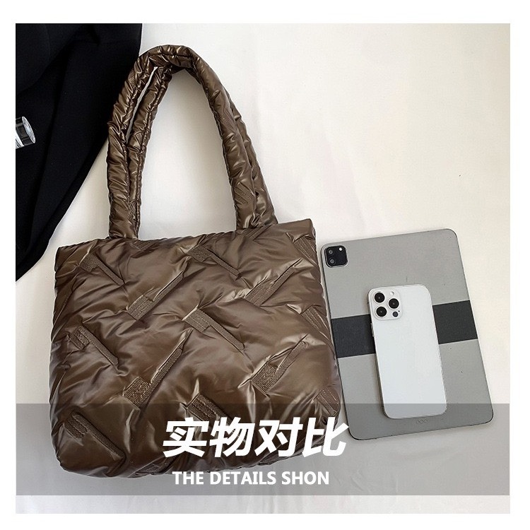 Túi tote béo màu lạ mã mới -tramcalm