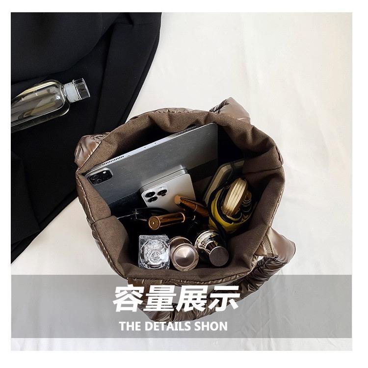 Túi tote béo màu lạ mã mới -tramcalm