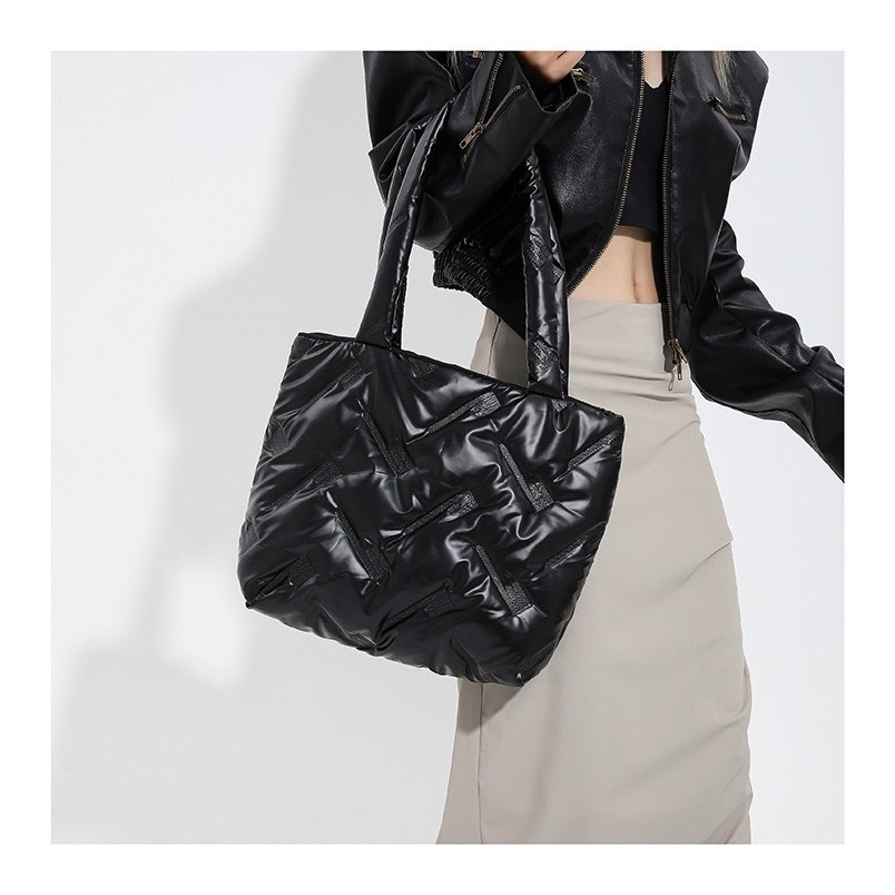 Túi tote béo màu lạ mã mới -tramcalm