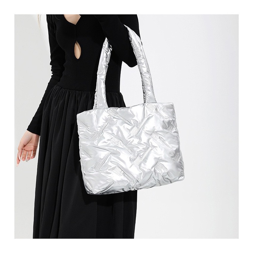 Túi tote béo màu lạ mã mới -tramcalm