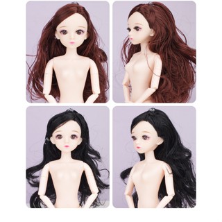  Búp Bê Doris Mắt Gắn Mi Giả Cao 30cm Không Kèm Quần Áo Tặng Kèm Giày Ngẫu Nhiên 