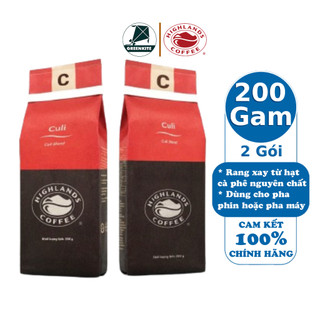 Cà phê Rang xay Culi Highlands Coffee 200g
