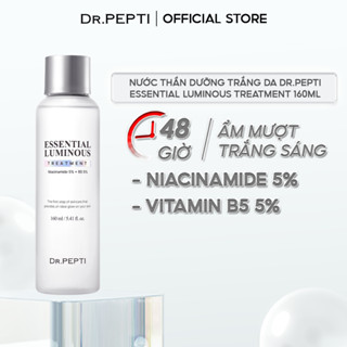 Nước Thần Dưỡng Trắng Da DR.PEPTI ESSENTIAL LUMINOUS TREATMENT 160ml