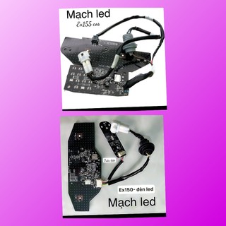 Mạch LED + Choá Phản Xạ Tháo Từ Đèn Pha Zin EX150 EX155