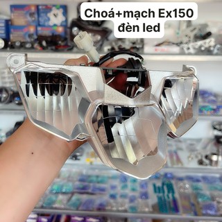 Mạch LED + Choá Phản Xạ Tháo Từ Đèn Pha Zin EX150 EX155