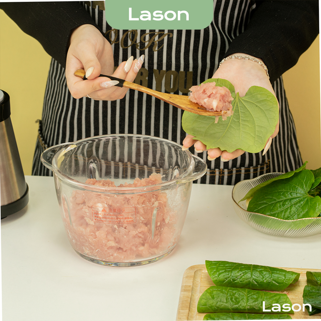 Máy xay thịt, máy xay đa năng Lason Chigo công suất 300W, 4 lưỡi dao sắc bén đa năng dùng cho gia đình GD09