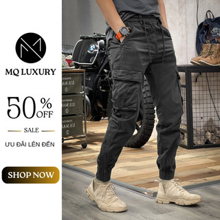 Quần Jogger Nam - JG3 Quần Jogger Nam Kaki Túi Hộp Thiết Kế Lưng Thun Cao Cấp 4 Màu MQ LUXURY 79