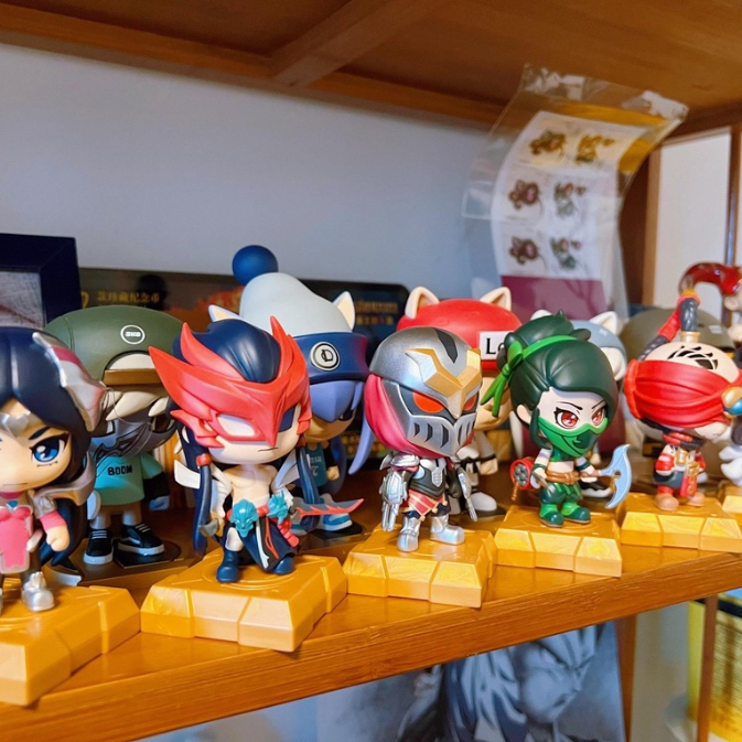 Mô Hình, Figure BlindBox các tướng Liên Minh Huyền Thoại LOL, hàng chính hãng Riot Games cực đẹp - Toz Store