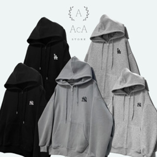 Áo Khoác Áo hoodie Zip LA & MLB Basic Có Khóa Kéo Zip Nam Nữ chính hãng ,i hình chuẩn form,hàng siêu đẹp ACA_STORE