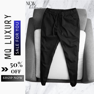 Quần Jogger Kaki - JG1 Chất liệu vải Kaki Hàn Co Giãn Cao Cấp, Hàng Xuất Khẩu Vải Xịn MQ LUXURY