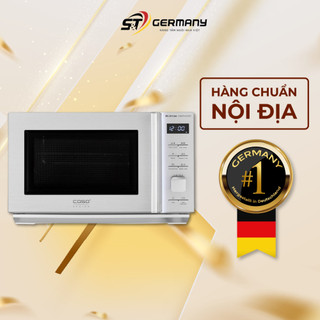 Lò vi sóng kèm nướng 2in1 caso mg20 cube ceramic 20l nội địa đức, lò vi sóng đa năng germanysnt 580043