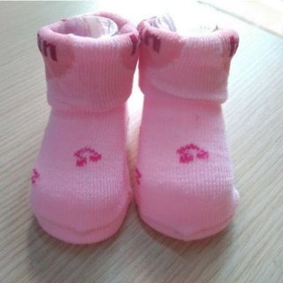 Tất len sơ sinh cổ bẻ cho bé 0-3 tháng in hình ngộ nghĩnh,đáng yêu