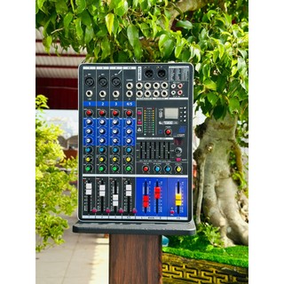Mixer yamahâ m4 usb bluetooth, 99 hiệu ứng bàn mixer m4 bộ chuyên hát livestream karaoke rất hay bảo hành 12 tháng