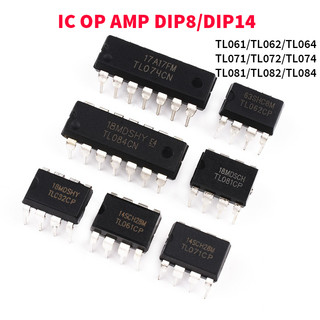 Ic op amp tl061, tl062, tl064, tl071, tl072, tl074, tl081, tl082, tl084 chân cắm dip8, dip14