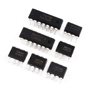 Ic op amp tl061, tl062, tl064, tl071, tl072, tl074, tl081, tl082, tl084 chân cắm dip8, dip14