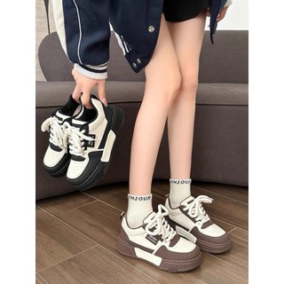 Giày thể thao nữ Phối Màu Đế cao 4Cm mã H116