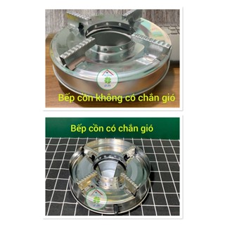  Bếp cồn inox  có chắn gió và không có chắn gió  