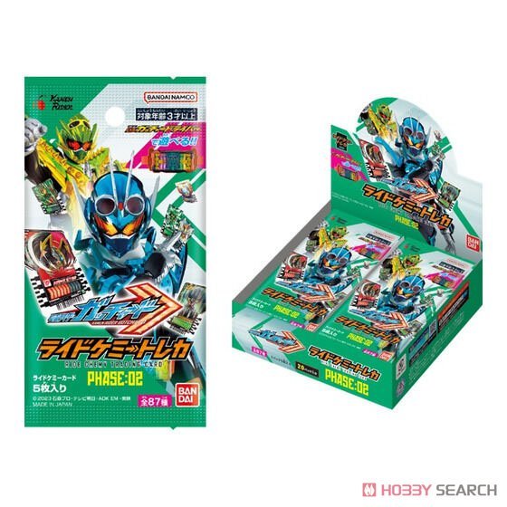 Thẻ bài Kamen Rider Gotchard Ride Chemy Trading Card Phase: 02