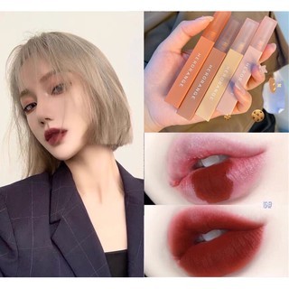 SET 2 THỎI son kem lì HERORANGE vuông màu siêu đẹp mịn lì như nhung